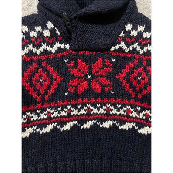 Polo Ralph Lauren Christmas Sweater Size 3T ⭐️ - Picture 7 of 11
